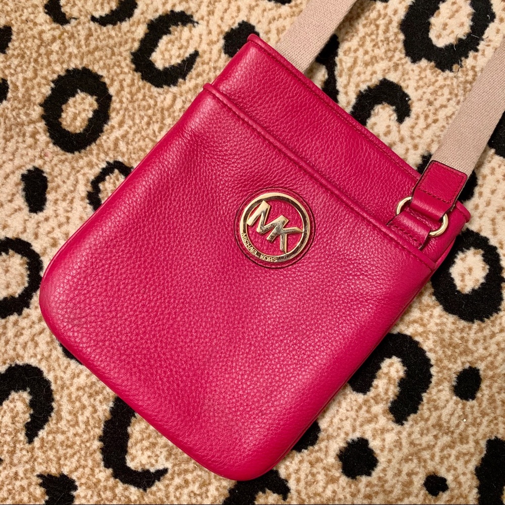 Michael Kors Fulton Leather Crossbody